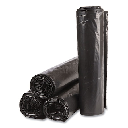 Integrated Bagging Systems 45 gal Trash Bags, 40 in x 46 in, Extra Heavy-Duty, 19 microns, Black, 150 PK VALH4048K22